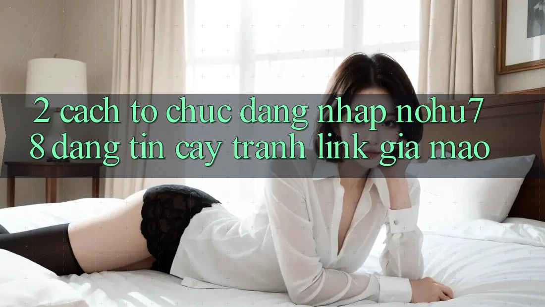 2. Cách tổ chức Đăng Nhập Nohu78 Đáng tin cậy, Tránh Link Giả Mạo