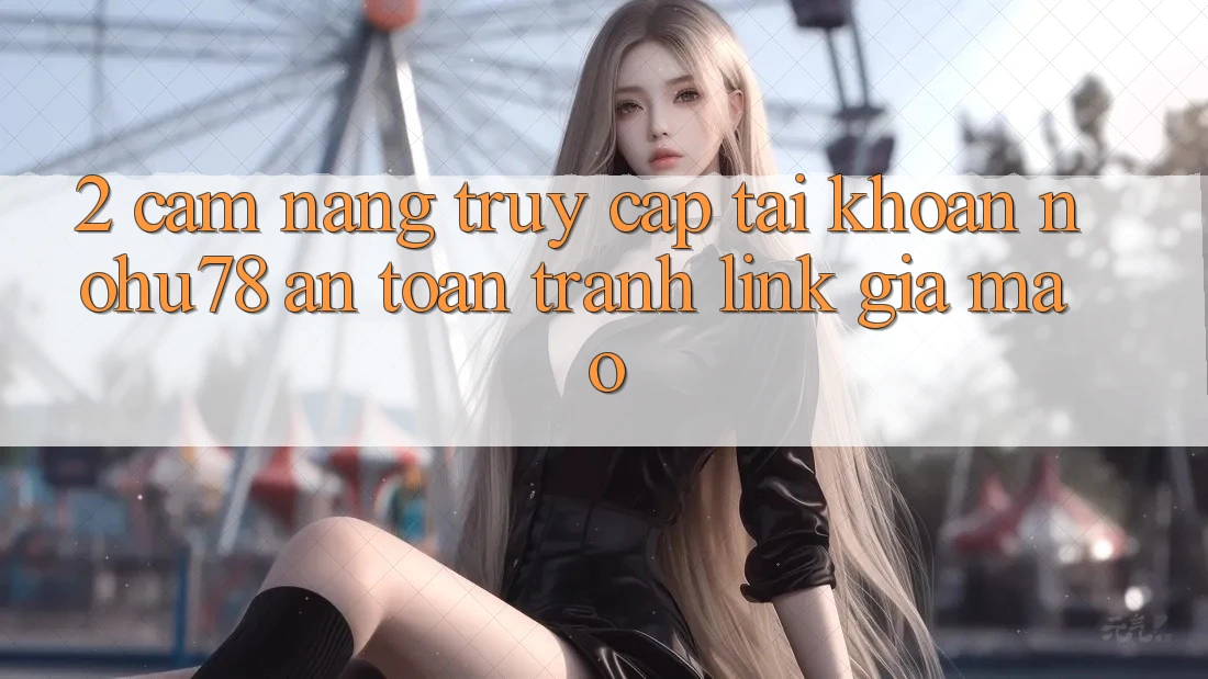 2. Cẩm nang Truy cập tài khoản Nohu78 An Toàn, Tránh Link Giả Mạo