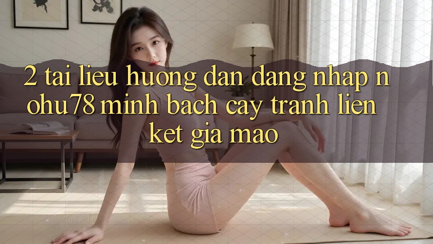 2. Tài liệu hướng dẫn Đăng nhập Nohu78 Minh bạch cậy, Tránh Liên kết Giả Mạo