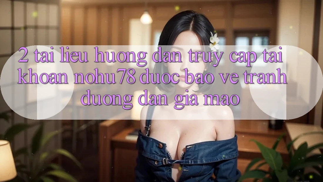 2. Tài liệu hướng dẫn Truy cập tài khoản Nohu78 Được bảo vệ, Tránh Đường dẫn Giả Mạo 2. Tài liệu hướng dẫn Truy cập tài khoản Nohu78 Được bảo vệ, Tránh Đường dẫn Giả Mạo