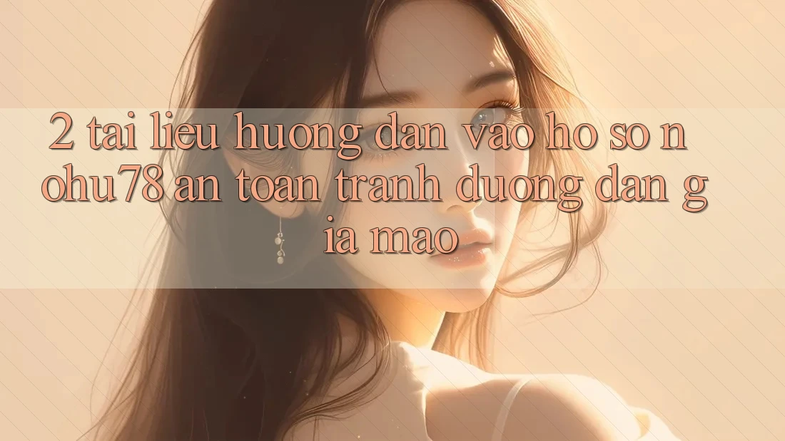 2. Tài liệu hướng dẫn Vào hồ sơ Nohu78 An Toàn, Tránh Đường dẫn Giả Mạo 2. Tài liệu hướng dẫn Vào hồ sơ Nohu78 An Toàn, Tránh Đường dẫn Giả Mạo