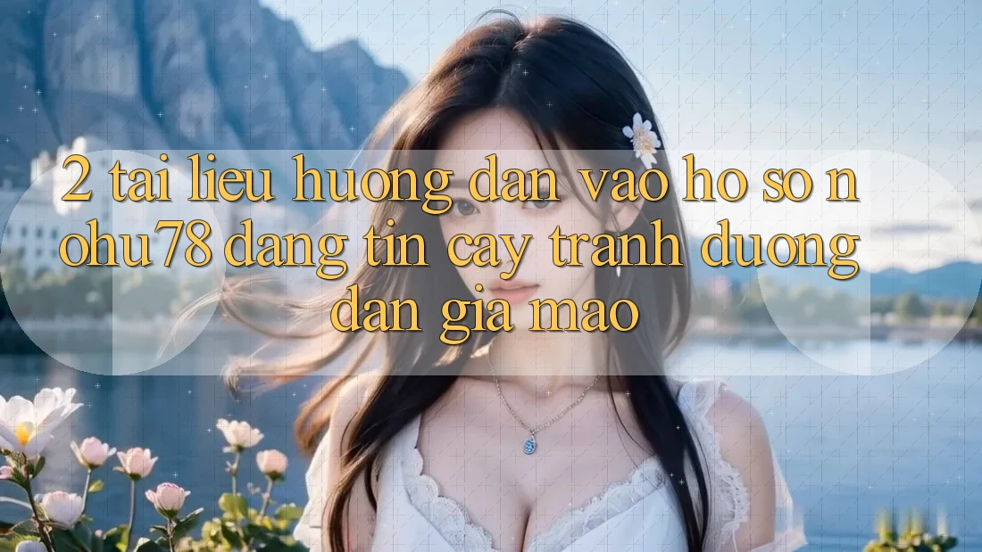 2. Tài liệu hướng dẫn Vào hồ sơ Nohu78 Đáng tin cậy, Tránh Đường dẫn Giả Mạo 2. Tài liệu hướng dẫn Vào hồ sơ Nohu78 Đáng tin cậy, Tránh Đường dẫn Giả Mạo