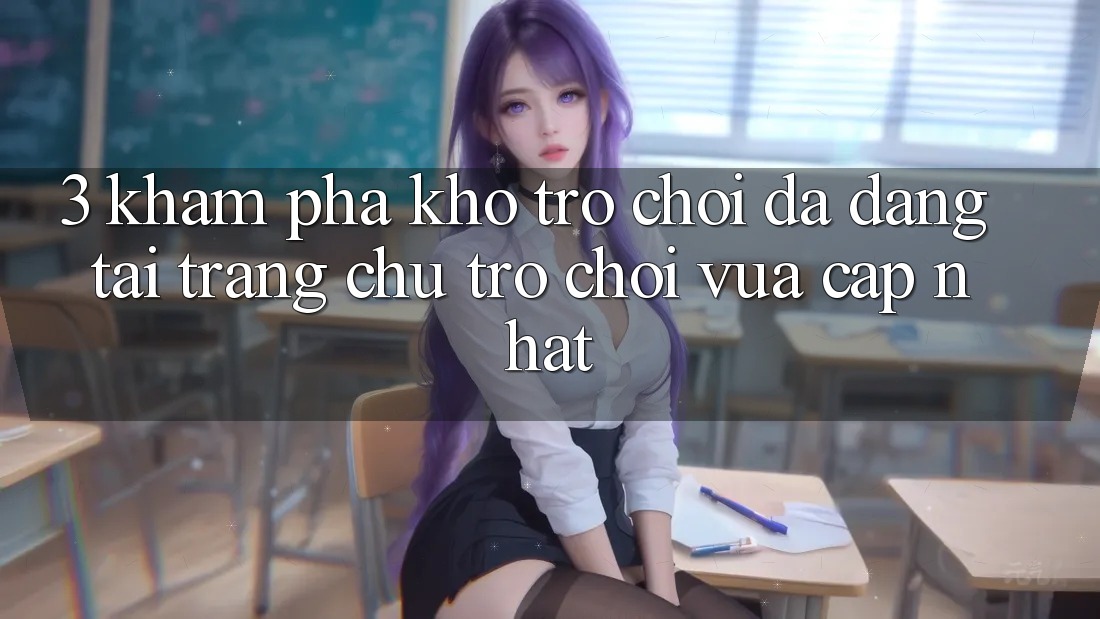 3. Khám Phá Kho Trò chơi Đa Dạng Tại Trang chủ Trò chơi Vừa cập nhật