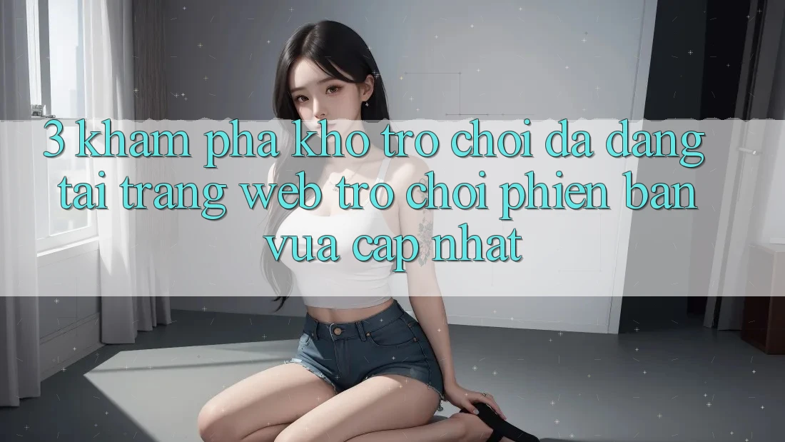 3. Khám Phá Kho Trò chơi Đa Dạng Tại Trang web Trò chơi Phiên bản vừa cập nhật 3. Khám Phá Kho Trò chơi Đa Dạng Tại Trang web Trò chơi Phiên bản vừa cập nhật