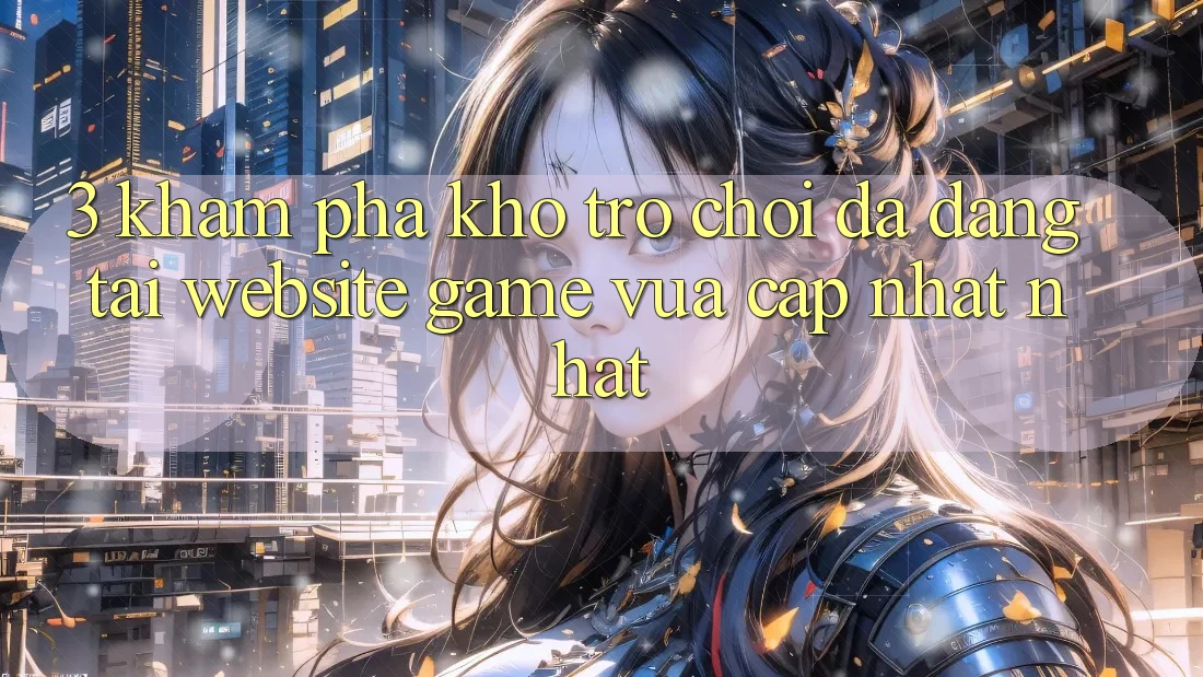 3. Khám Phá Kho Trò chơi Đa Dạng Tại Website Game Vừa cập nhật Nhất