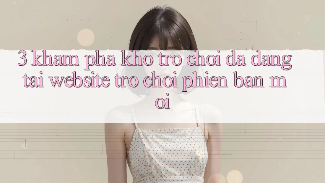 3. Khám Phá Kho Trò chơi Đa Dạng Tại Website Trò chơi Phiên bản mới