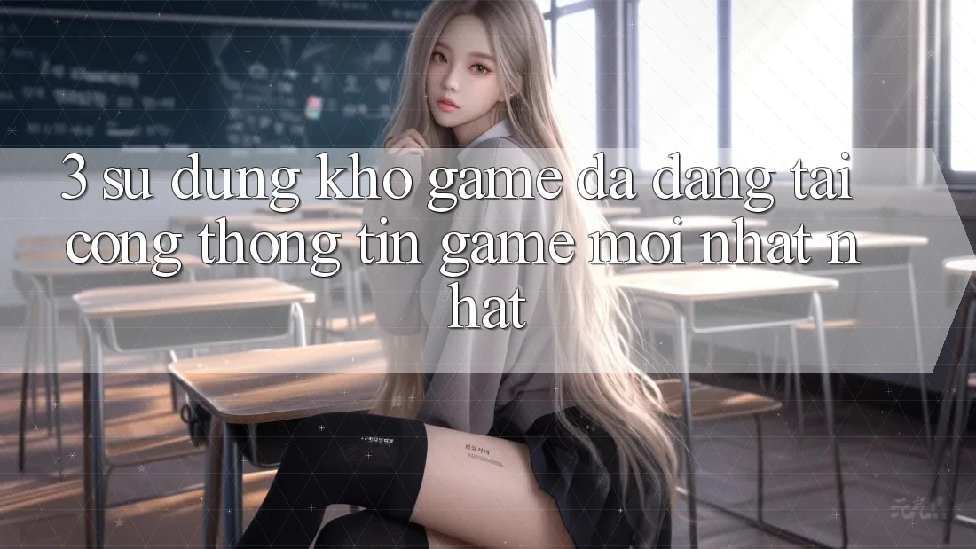 3. Sử dụng Kho Game Đa Dạng Tại Cổng thông tin Game Mới nhất Nhất