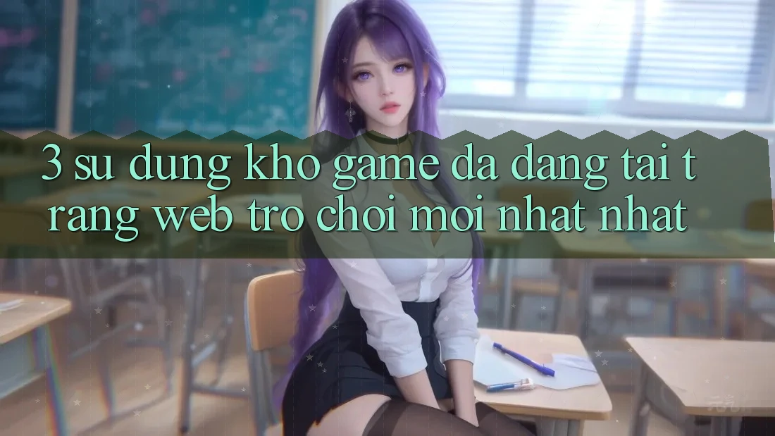 3. Sử dụng Kho Game Đa Dạng Tại Trang web Trò chơi Mới nhất Nhất 3. Sử dụng Kho Game Đa Dạng Tại Trang web Trò chơi Mới nhất Nhất