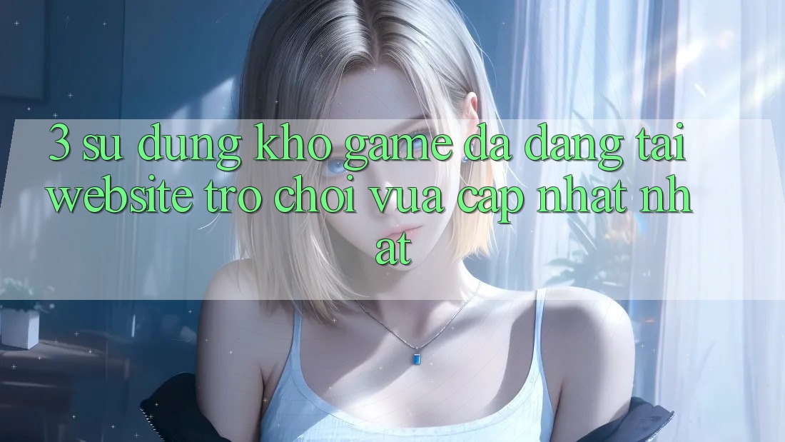 3. Sử dụng Kho Game Đa Dạng Tại Website Trò chơi Vừa cập nhật Nhất