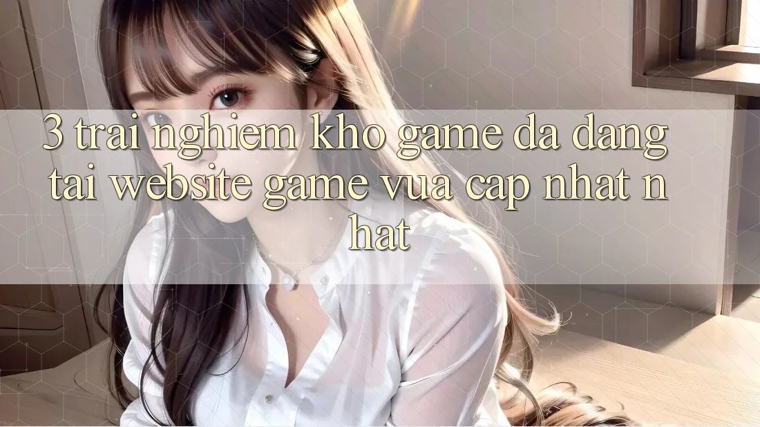 3. Trải nghiệm Kho Game Đa Dạng Tại Website Game Vừa cập nhật Nhất