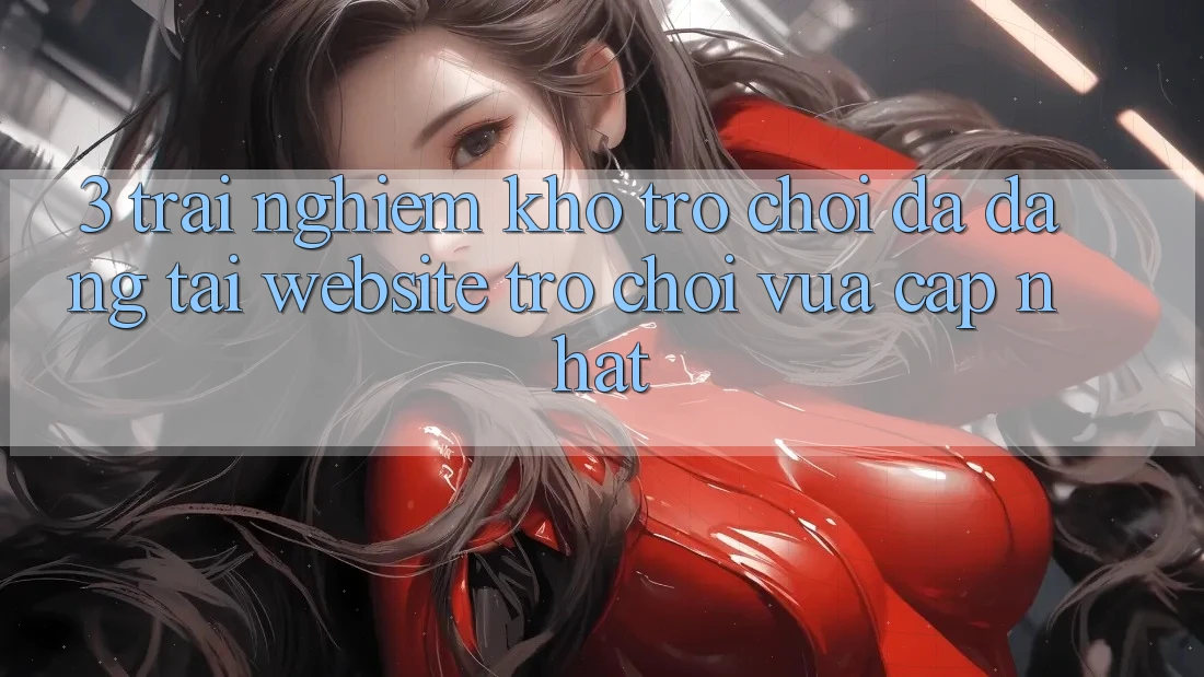 3. Trải nghiệm Kho Trò chơi Đa Dạng Tại Website Trò chơi Vừa cập nhật 3. Trải nghiệm Kho Trò chơi Đa Dạng Tại Website Trò chơi Vừa cập nhật