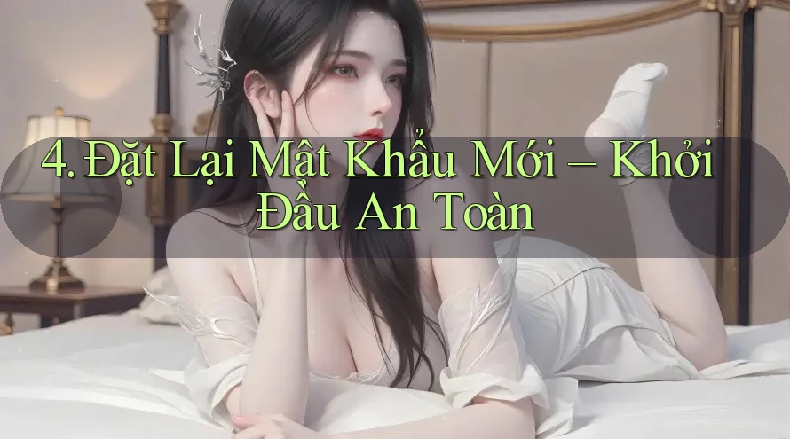 4. Đặt Lại Mật Khẩu Mới – Khởi Đầu An Toàn