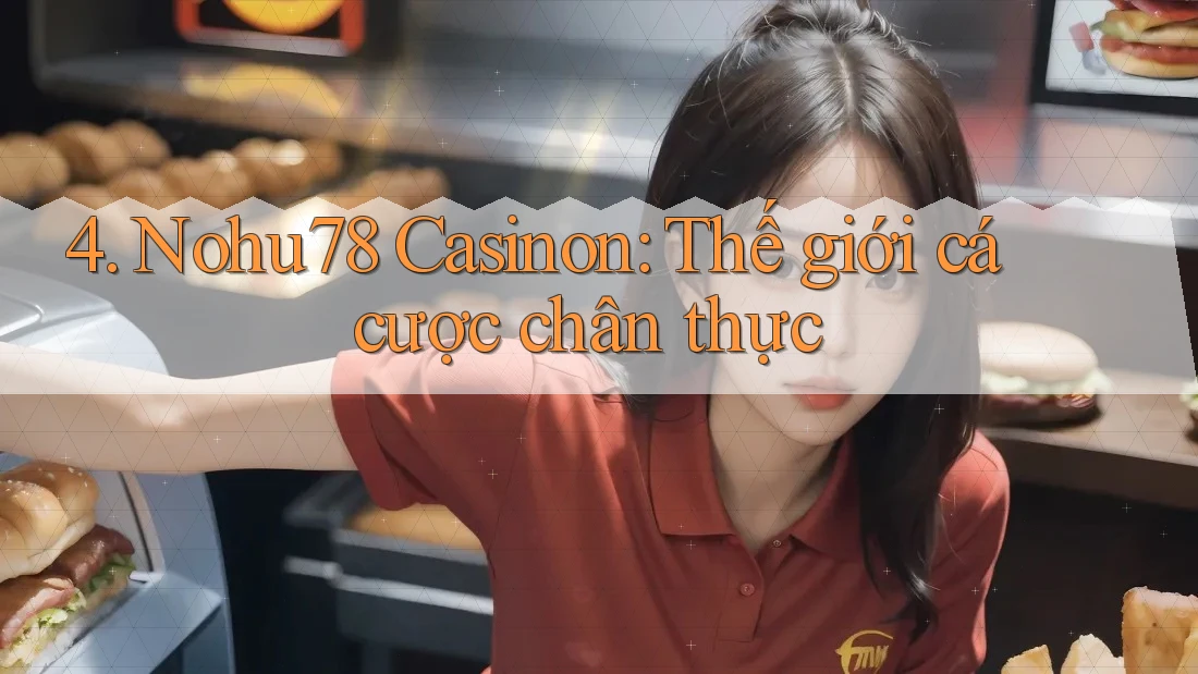 4. Nohu78 Casinon: Thế giới cá cược chân thực 4. Nohu78 Casinon: Thế giới cá cược chân thực