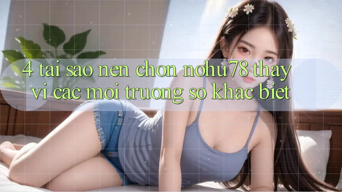 4. Tại Sao Nên Chọn Nohu78 Thay Vì Các Môi trường số Khác biệt?
