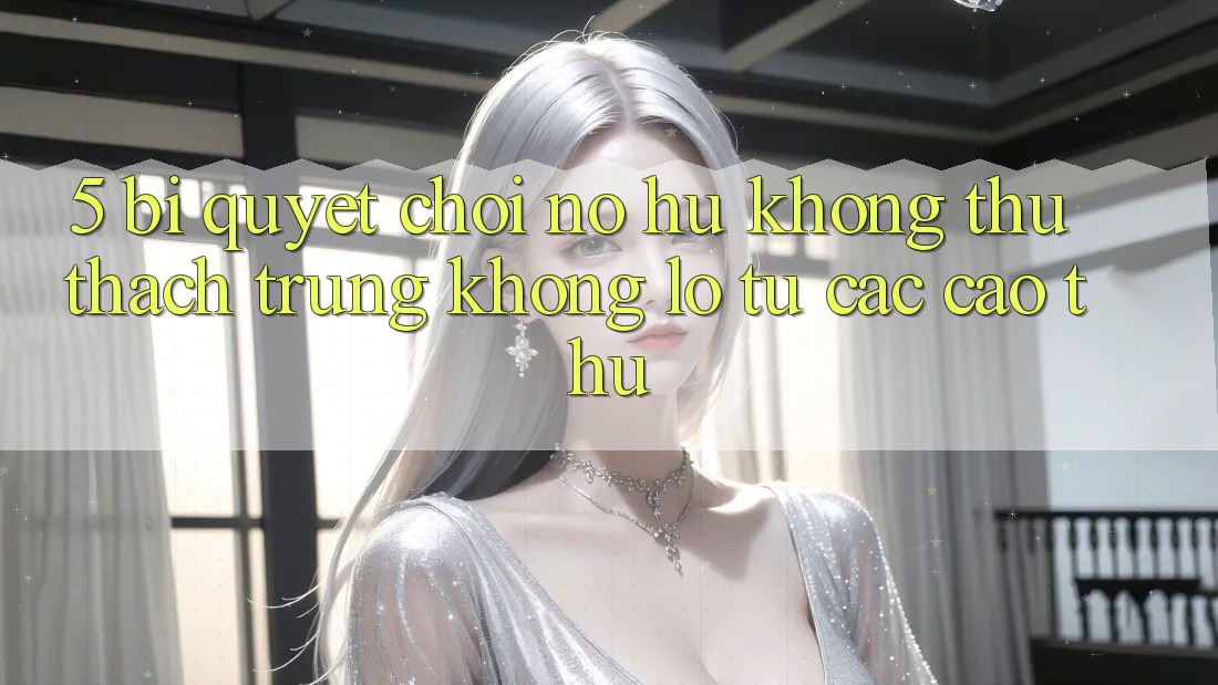 5. Bí Quyết Chơi Nổ Hũ Không thử thách Trúng Khổng lồ Từ Các Cao Thủ 5. Bí Quyết Chơi Nổ Hũ Không thử thách Trúng Khổng lồ Từ Các Cao Thủ