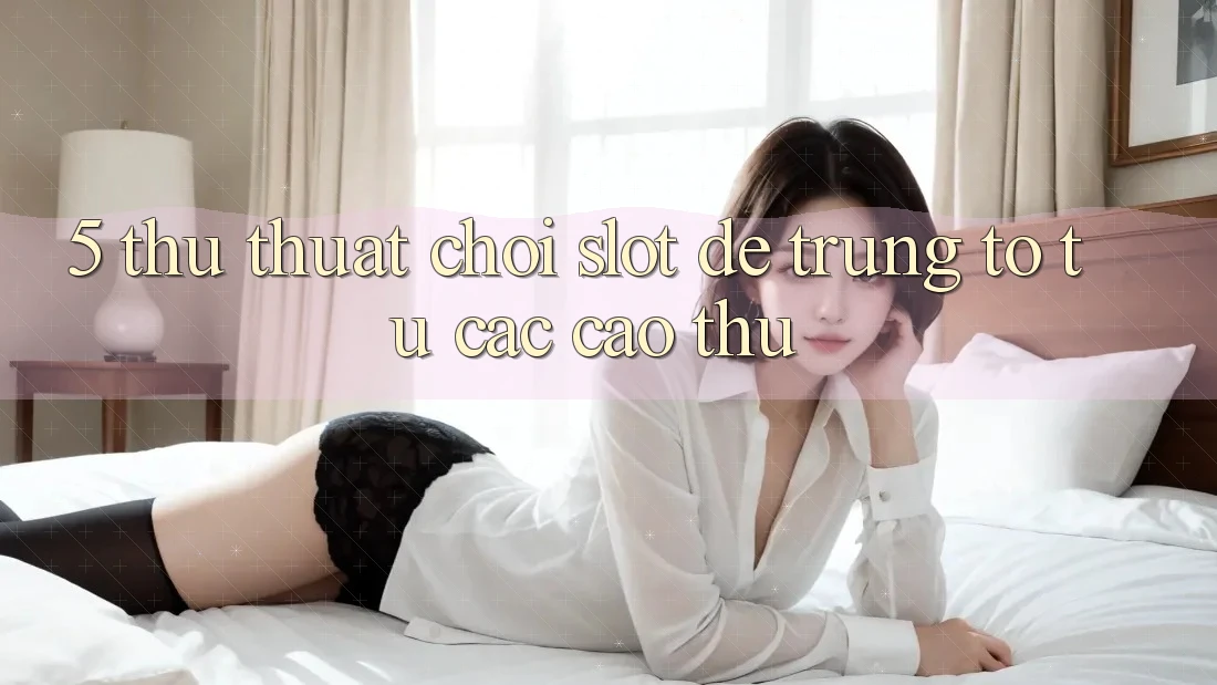 5. Thủ thuật Chơi Slot Dễ Trúng To Từ Các Cao Thủ