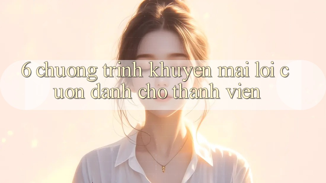 6. Chương Trình Khuyến Mãi Lôi cuốn Dành Cho Thành Viên