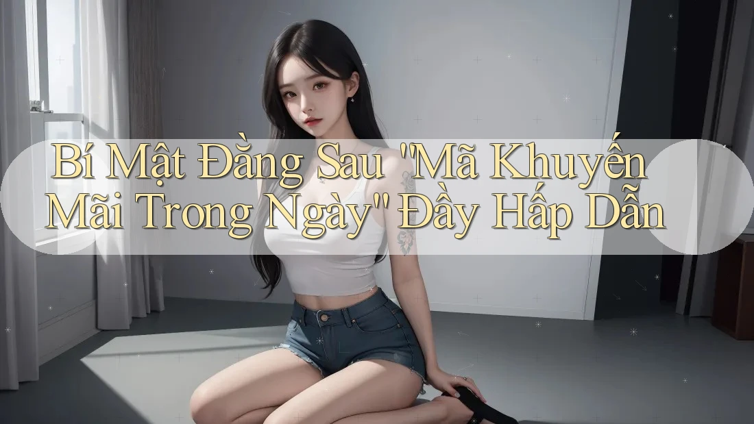 Bí Mật Đằng Sau “Mã Khuyến Mãi Trong Ngày” Đầy Hấp Dẫn