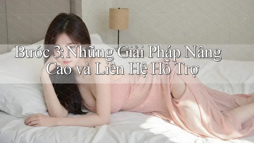 Bước 3: Những Giải Pháp Nâng Cao và Liên Hệ Hỗ Trợ Bước 3: Những Giải Pháp Nâng Cao và Liên Hệ Hỗ Trợ