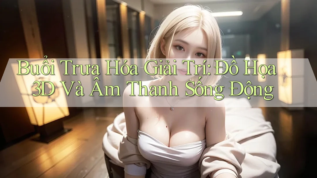 Buổi Trưa Hóa Giải Trí: Đồ Họa 3D Và Âm Thanh Sống Động Buổi Trưa Hóa Giải Trí: Đồ Họa 3D Và Âm Thanh Sống Động