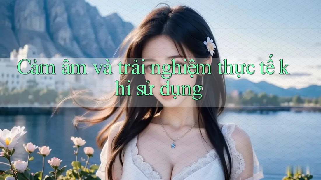 Cảm âm và trải nghiệm thực tế khi sử dụng