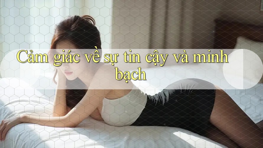 Cảm giác về sự tin cậy và minh bạch