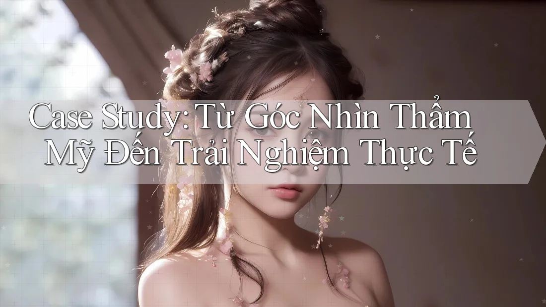 Case Study: Từ Góc Nhìn Thẩm Mỹ Đến Trải Nghiệm Thực Tế