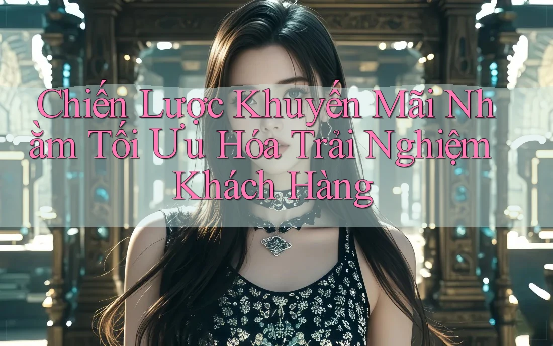 Chiến Lược Khuyến Mãi Nhằm Tối Ưu Hóa Trải Nghiệm Khách Hàng