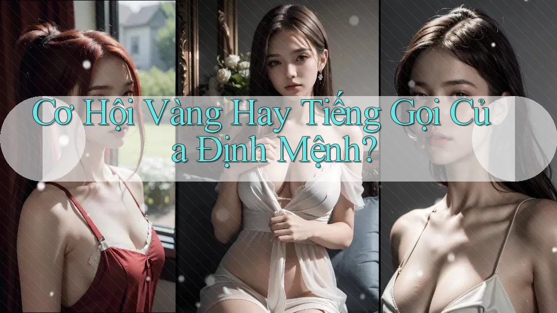 Cơ Hội Vàng Hay Tiếng Gọi Của Định Mệnh? Cơ Hội Vàng Hay Tiếng Gọi Của Định Mệnh?