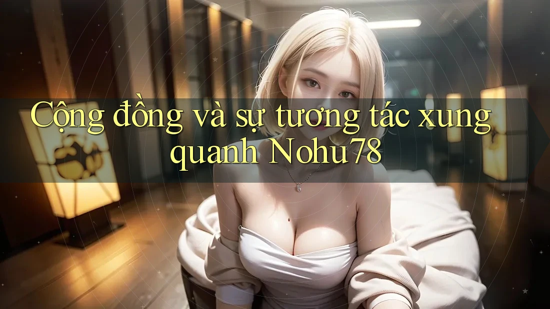Cộng đồng và sự tương tác xung quanh Nohu78 Cộng đồng và sự tương tác xung quanh Nohu78
