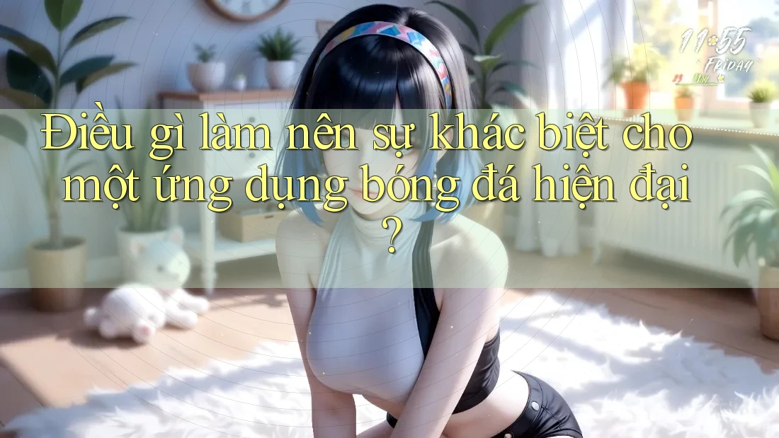Điều gì làm nên sự khác biệt cho một ứng dụng bóng đá hiện đại?