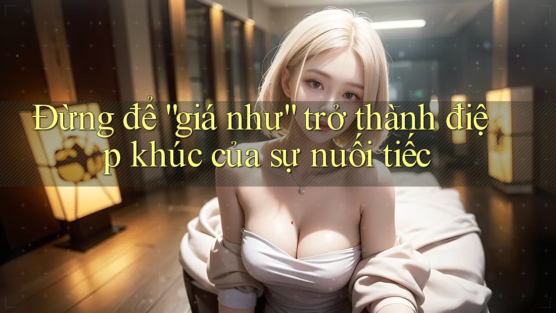 Đừng để “giá như” trở thành điệp khúc của sự nuối tiếc Đừng để “giá như” trở thành điệp khúc của sự nuối tiếc
