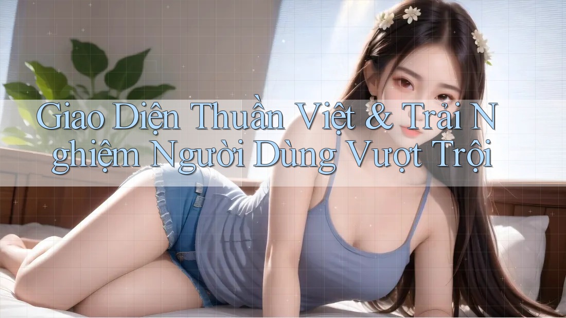 Giao Diện Thuần Việt & Trải Nghiệm Người Dùng Vượt Trội Giao Diện Thuần Việt & Trải Nghiệm Người Dùng Vượt Trội