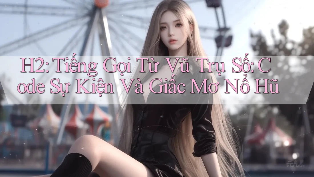 H2: Tiếng Gọi Từ Vũ Trụ Số: Code Sự Kiện Và Giấc Mơ Nổ Hũ H2: Tiếng Gọi Từ Vũ Trụ Số: Code Sự Kiện Và Giấc Mơ Nổ Hũ