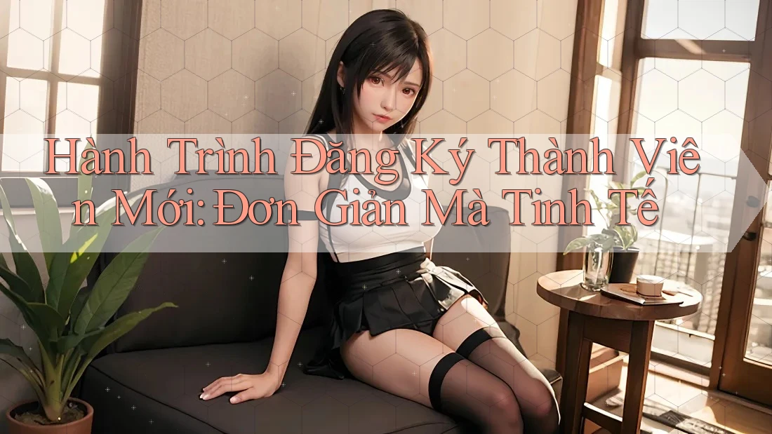 Hành Trình Đăng Ký Thành Viên Mới: Đơn Giản Mà Tinh Tế Hành Trình Đăng Ký Thành Viên Mới: Đơn Giản Mà Tinh Tế