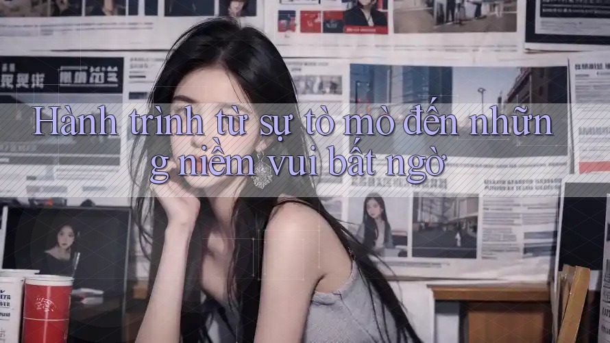 Hành trình từ sự tò mò đến những niềm vui bất ngờ