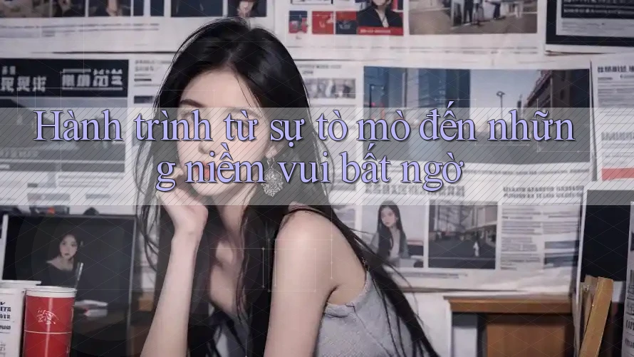 Hành trình từ sự tò mò đến những niềm vui bất ngờ Hành trình từ sự tò mò đến những niềm vui bất ngờ