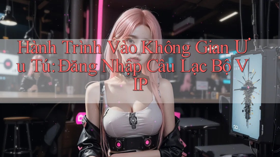 Hành Trình Vào Không Gian Ưu Tú: Đăng Nhập Câu Lạc Bộ VIP