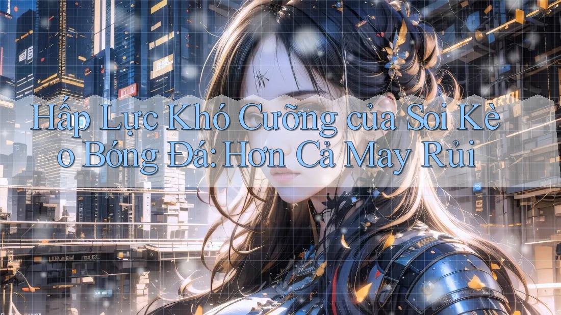 Hấp Lực Khó Cưỡng của Soi Kèo Bóng Đá: Hơn Cả May Rủi