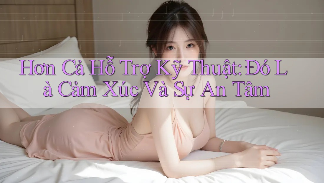 Hơn Cả Hỗ Trợ Kỹ Thuật: Đó Là Cảm Xúc Và Sự An Tâm