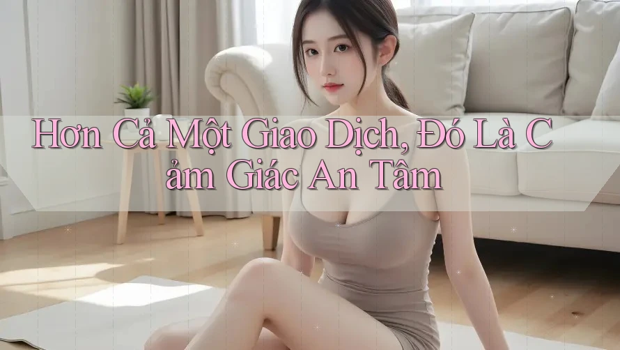 Hơn Cả Một Giao Dịch – Đó Là Cảm Giác An Tâm