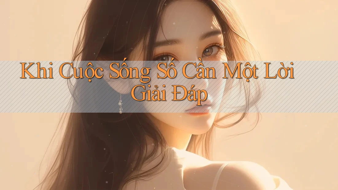 Khi Cuộc Sống Số Cần Một Lời Giải Đáp Khi Cuộc Sống Số Cần Một Lời Giải Đáp