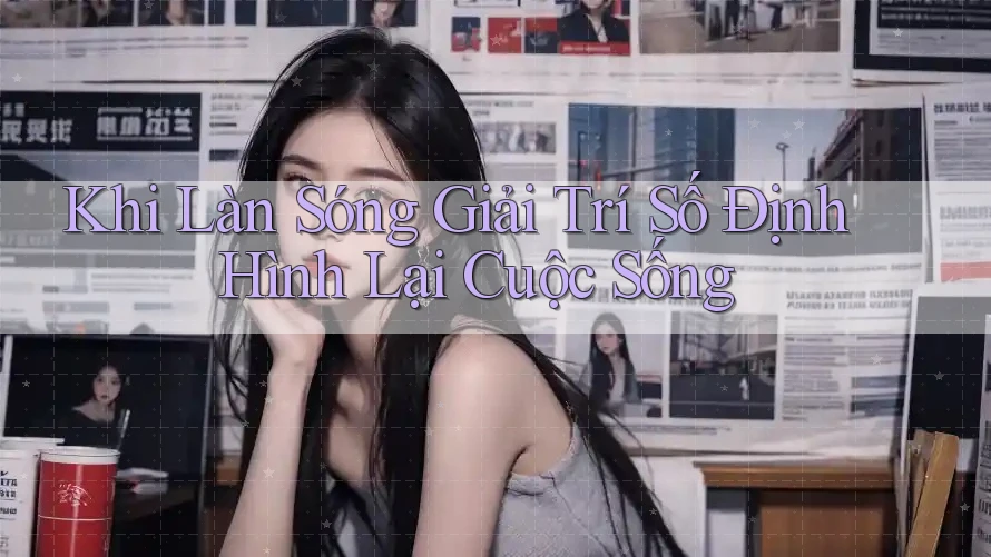 Khi Làn Sóng Giải Trí Số Định Hình Lại Cuộc Sống