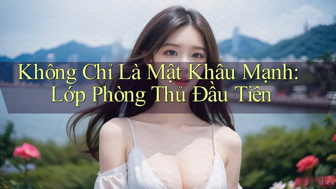 Không Chỉ Là Mật Khẩu Mạnh: Lớp Phòng Thủ Đầu Tiên