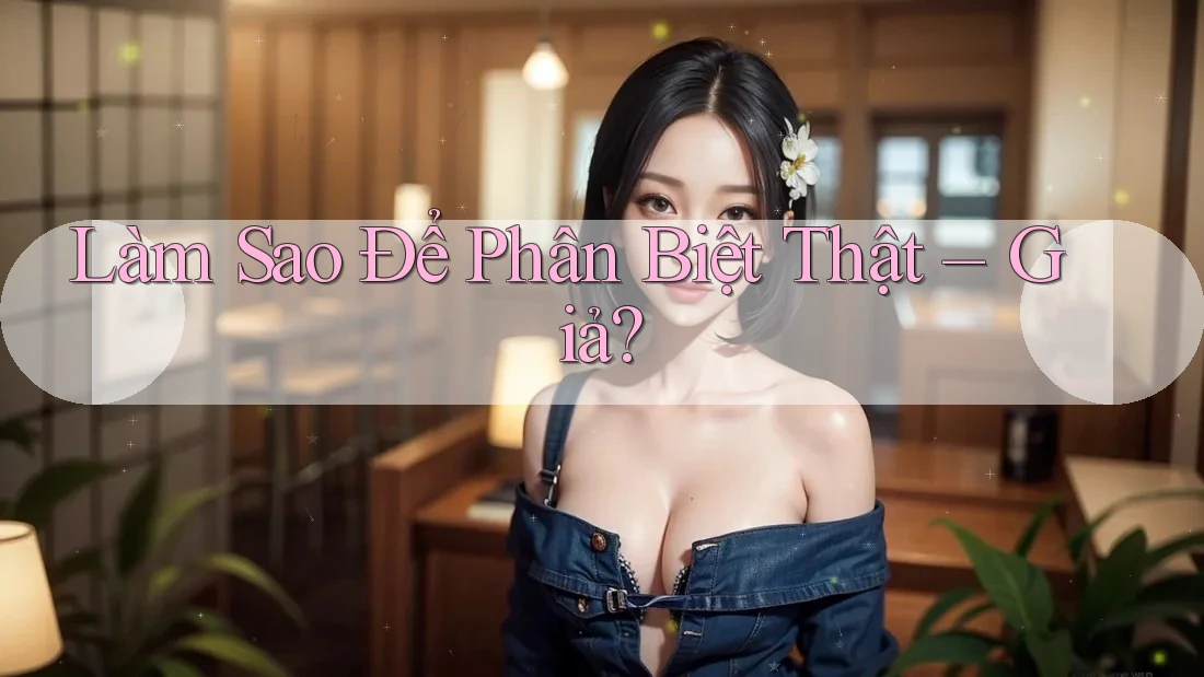 Làm Sao Để Phân Biệt Thật – Giả?