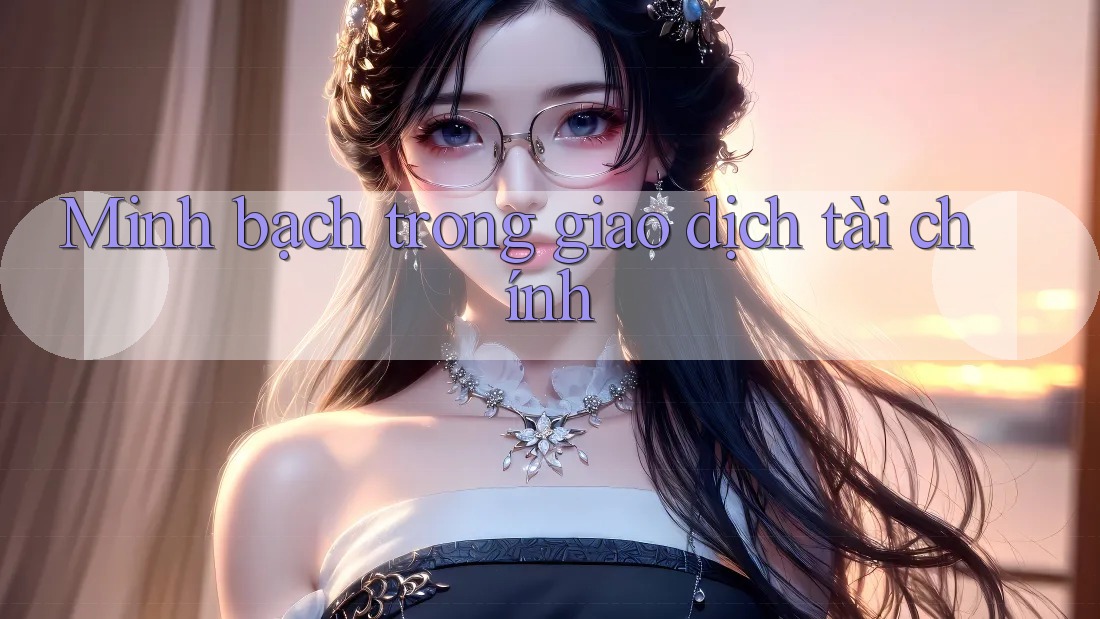 Minh bạch trong giao dịch tài chính