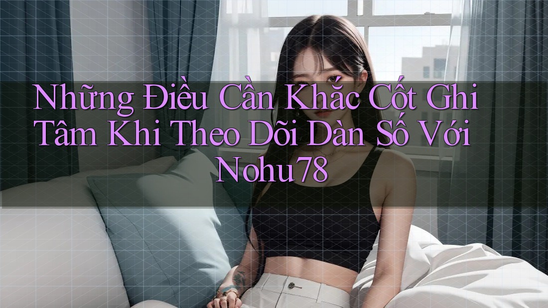 Những Điều Cần Khắc Cốt Ghi Tâm Khi Theo Dõi Dàn Số Với Nohu78