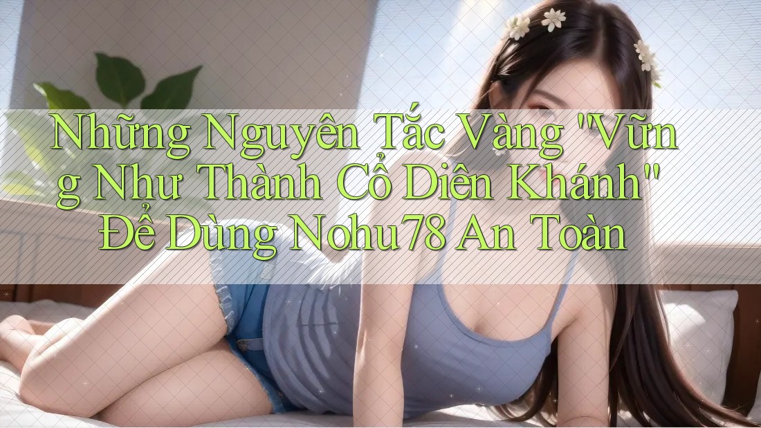 Những Nguyên Tắc Vàng “Vững Như Thành Cổ Diên Khánh” Để Dùng Nohu78 An Toàn