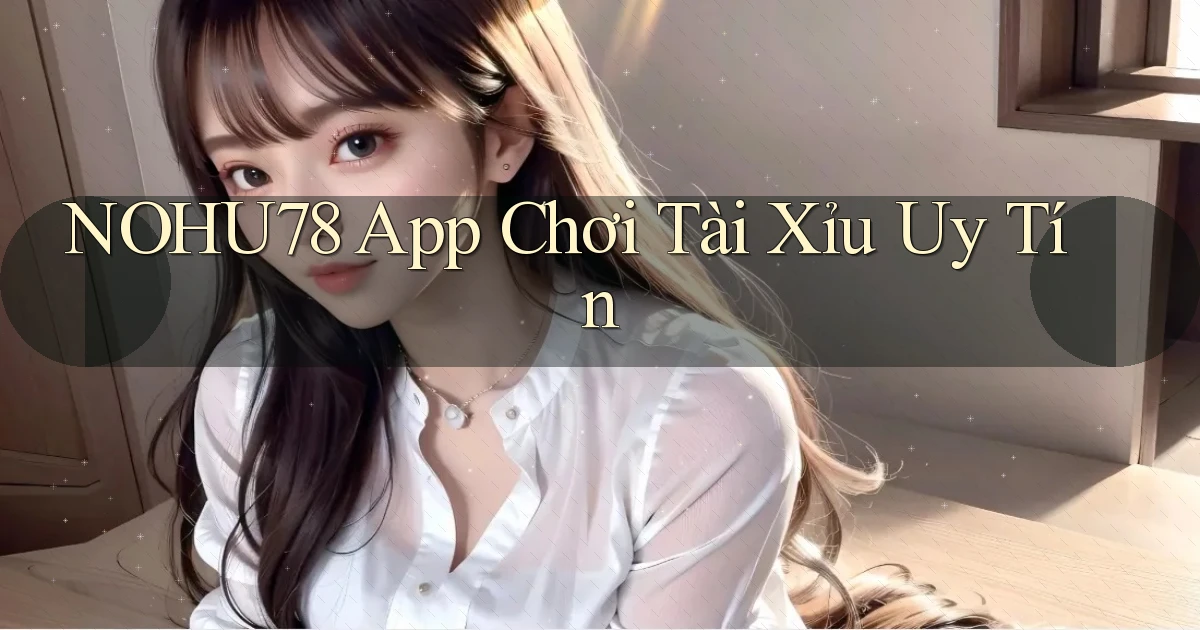 nohu78 app chơi tài xỉu uy tín