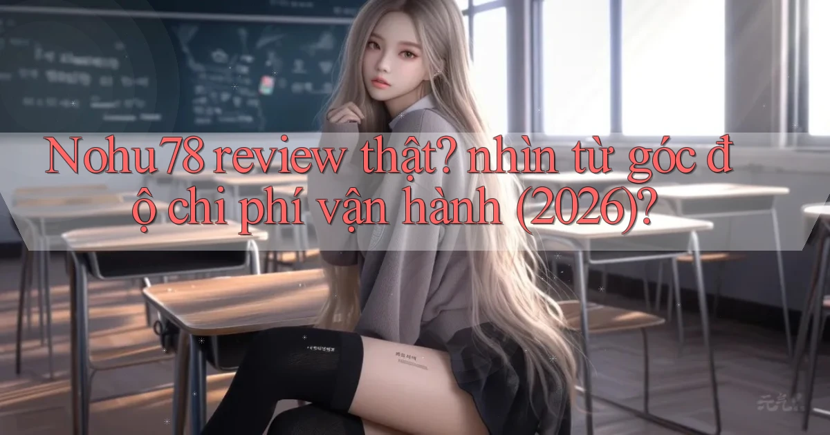 Nohu78 review thật nhìn từ góc độ chi phí vận hành (2026)